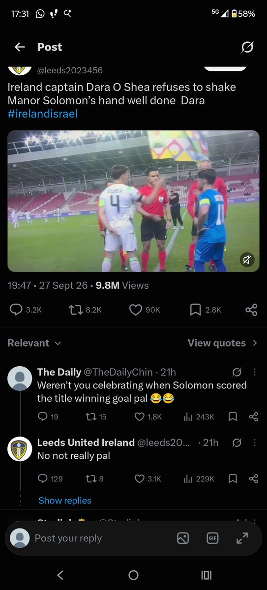 TheDailyChin's tweet photo. @JoosyJew He told me he did t celebrate Solomon's title winner but turns out he is just bitter Solomon never signed. Like a bitter ex 😂😂 https://t.co/Mj69lVisL2