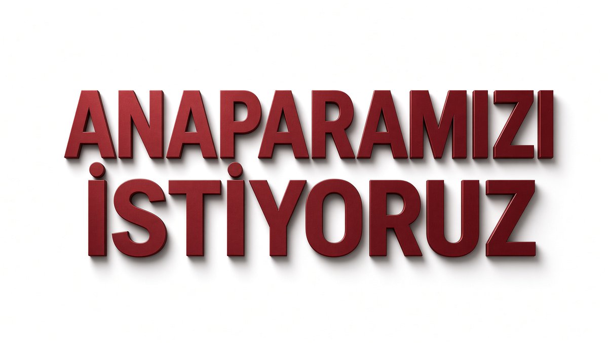 kumardegilfon's tweet photo. 🔴 Geleceğimiz için biriktirdiğimiz, yılların emeği ve alın teri olan birikimlerimiz sahipsiz bırakılmamalı.

🔴 Bizler ayrıcalık değil, yalnızca anaparamızın iadesini ve adaletin sağlanmasını istiyoruz.

#HALKINSESINIDUYUN #FonMağdurlarıZorDurumda #paramıznerede #thf #tly #tp2 #FonMağdurlarıAçıklamaBekliyor #FonMağduriyetiSonBulsun #spk #bist #fonmağdurları #ppf #ppfödemebekliyor