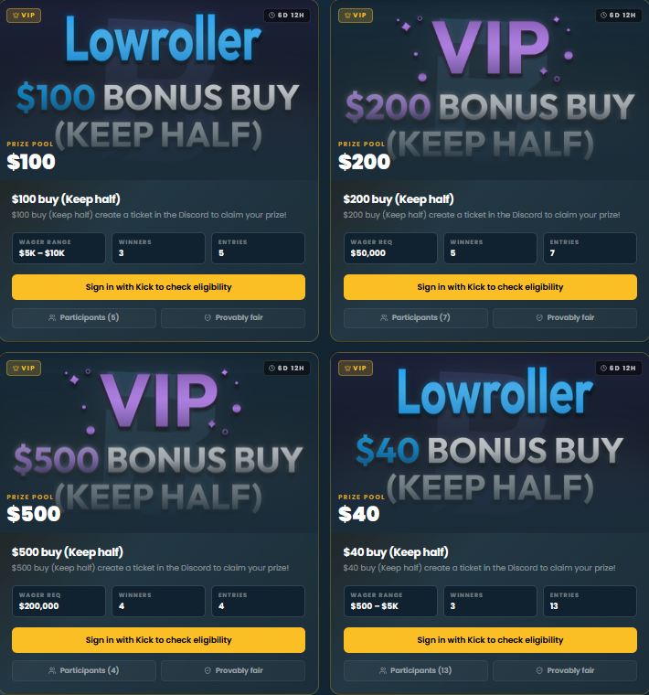 BennyDotGG's tweet photo. We've got $6,000 in VIP Raffles LIVE right now! 🎟️

Changing up the VIP Raffle system this week – tiered raffle system for wagerers in the $500-$25,000 range on this months leaderboard!

Raffles lock after you pass the requirement, that way the small guys get a chance!

Check it out here: https://t.co/M47i0gQi1f

Join the discord if you wanna get setup on @Stake!
https://t.co/7lupbI6yEH
