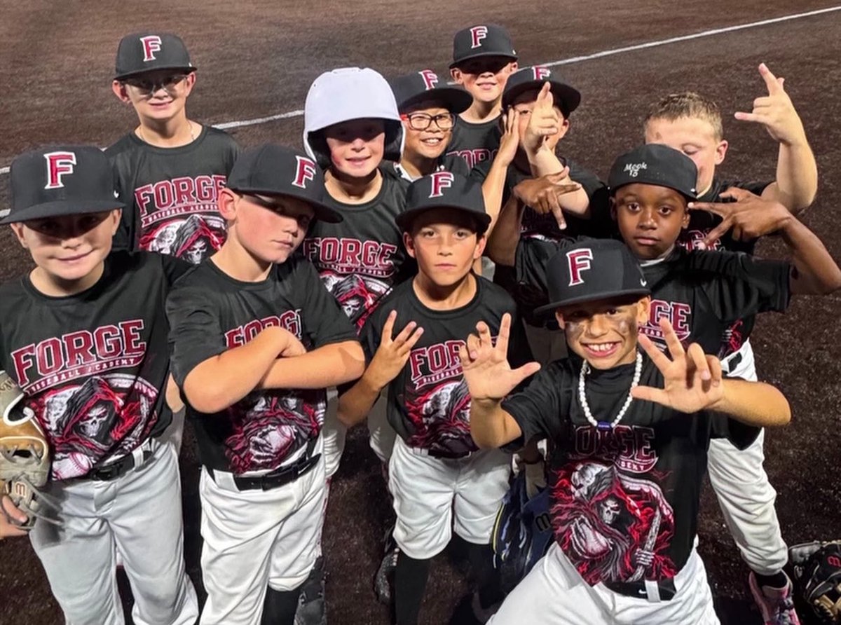 ForgeBaseballKS's tweet photo. 𝙁𝙊𝙍𝙂𝙀 𝙍𝙀𝘾𝘼𝙋 (9/25 - 9/27)

🏆 - Forge 9U Underwood | #MonsterBash Champions‼️

Great work from our other Forge Team’s making deep runs in their events!!

#BuiltByForge⚒️🔥 https://t.co/JQ3buoCVnH