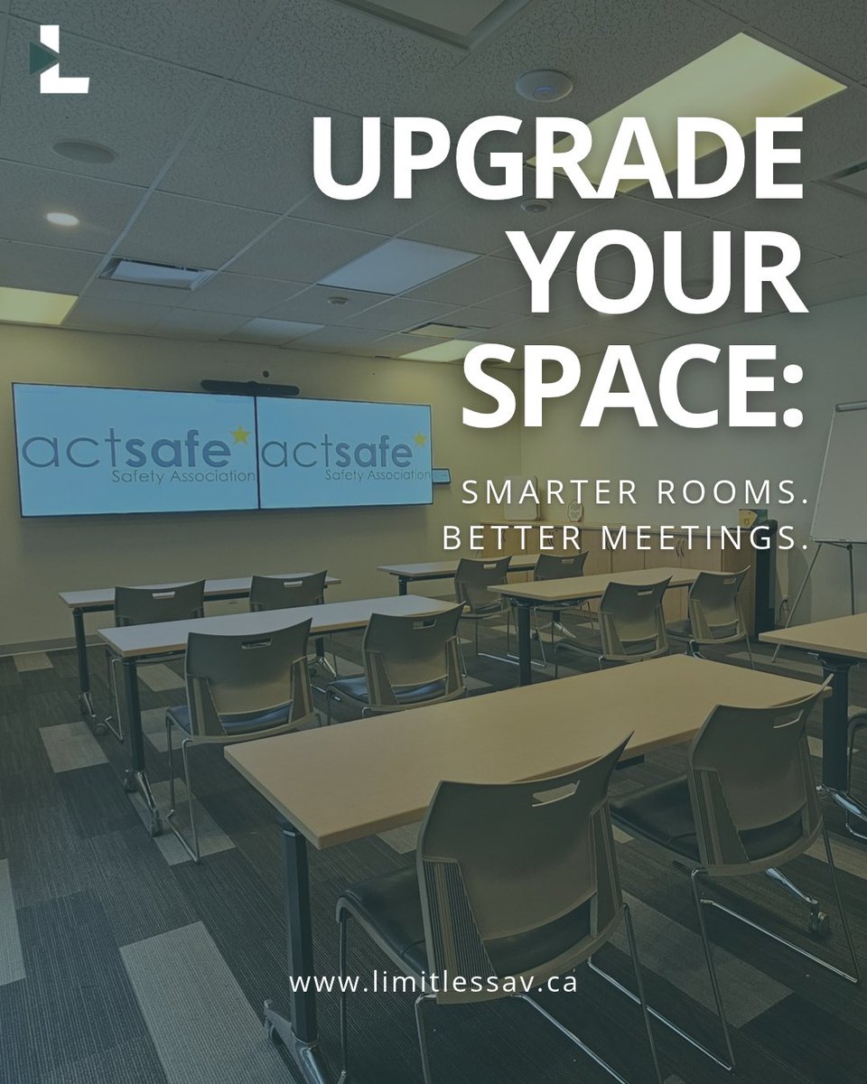 LimitlessAV's tweet photo. 🚀We help organizations across BC modernize their spaces with solutions designed around how they work:

🔹Brighter displays
🔹Reliable audio
🔹Simple room control
🔹Seamless hybrid collaboration

Ready to see what your space could become? Contact us: 📧info@limitlessav.ca

#ProAV https://t.co/7gDn6CookE