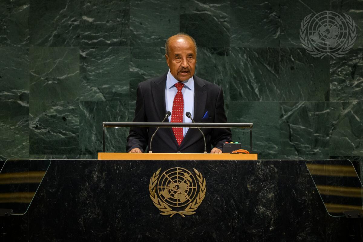 PNetabay's tweet photo. Statement delivered by H.E. Minister Osman Saleh Mohammed foreign Minister of the state of Eritrea at the 81st session of the General Assembly New York | September 28, 2026 https://t.co/24MDYfqygB https://t.co/oSdQakuWeU