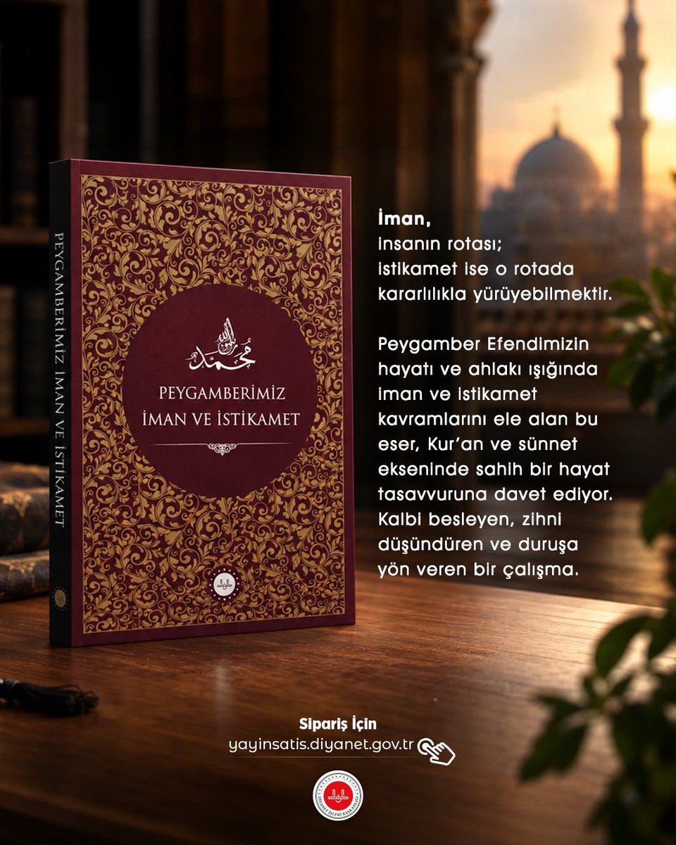 dibdiniyayinlar's tweet photo. İman, insanın rotası; istikamet ise o rotada kararlılıkla yürüyebilmektir.

Detaylar İçin👇🏻👇🏻👇🏻
https://t.co/lNTZ3tVUUT https://t.co/UU7G3uBzBb