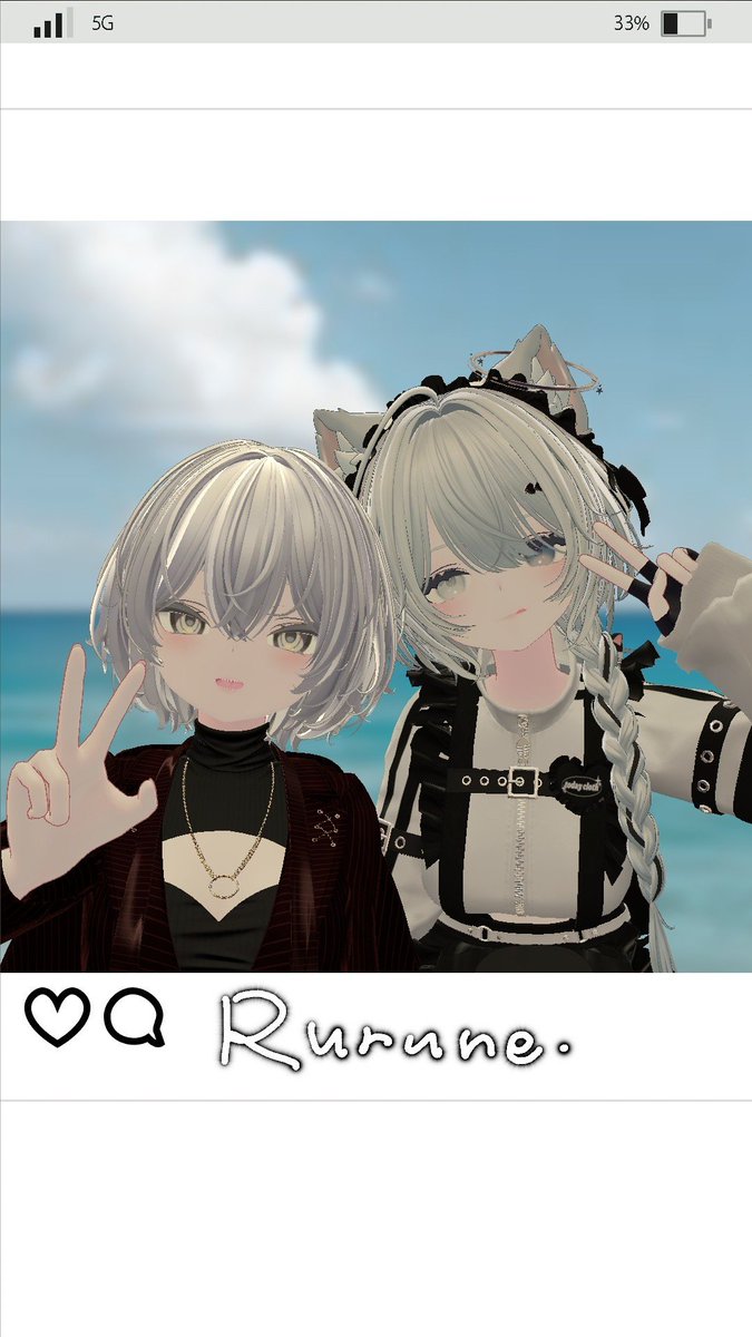 maichan_vrc's tweet photo. ルルネちゃん記念ツーショ+本日のイケメン https://t.co/p53erbj66q