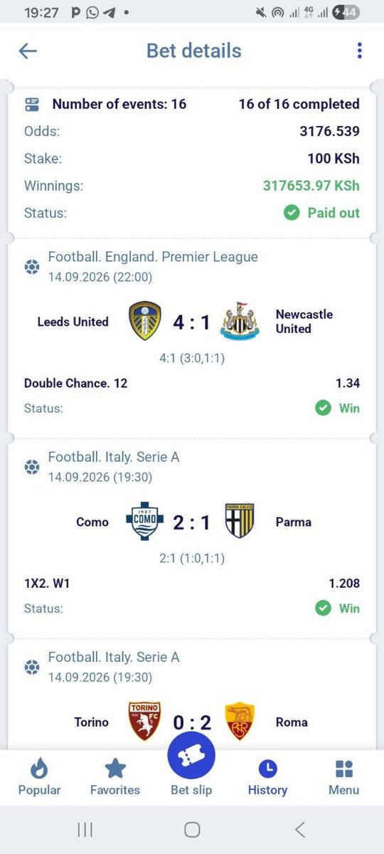 premierodds254's tweet photo. Won KSh 317K  @paripesa @PariPesaNigeria @ParipesaKenya  on 19th, but I’m being limited to withdrawing only KSh 15K per day. 🤔 Are they broke or something else going on?Help repost am supposed to withdrawal my money 😭😭😭 https://t.co/6DC3l1npc6