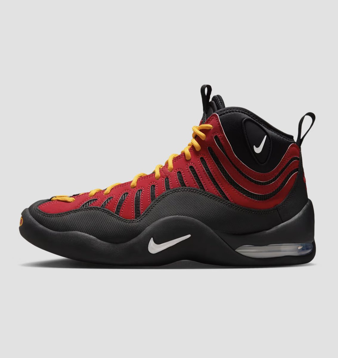 SOLELINKS's tweet photo. Ad: Nike Air Bakin High SP 'Black and Varsity Red' releases tomorrow (9/29) at 7am PT/10am ET => https://t.co/FT0wqocJf3 https://t.co/yOGHO0QW0L