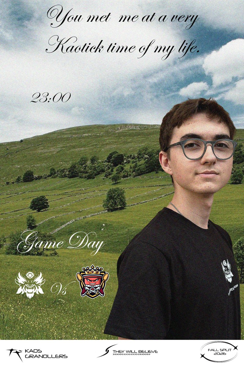 KAOS_Catala's tweet photo. You met me at a very Kaotik time of my life.
Debutem avui a les 23:00!
Link al primer comentari! https://t.co/NXer5uEHkW