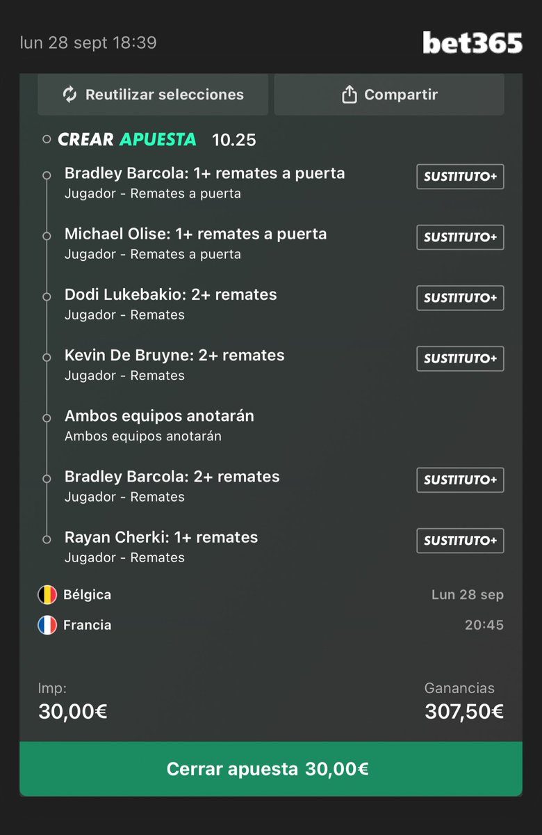 SHARKBETS00's tweet photo. Cuota 51 y 10

Esto pinta a partido histórico.
Sin Mbappe van a tirar todos https://t.co/BkosjOtJMi
