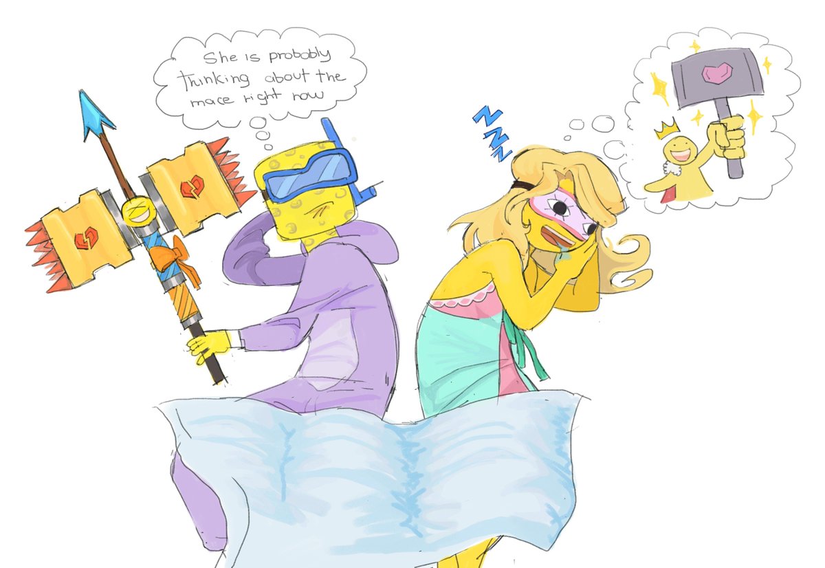 marcttell's tweet photo. The enemys Is closer than you think! 

#princezamfanart #spongsfanart https://t.co/bAaB5puAuC