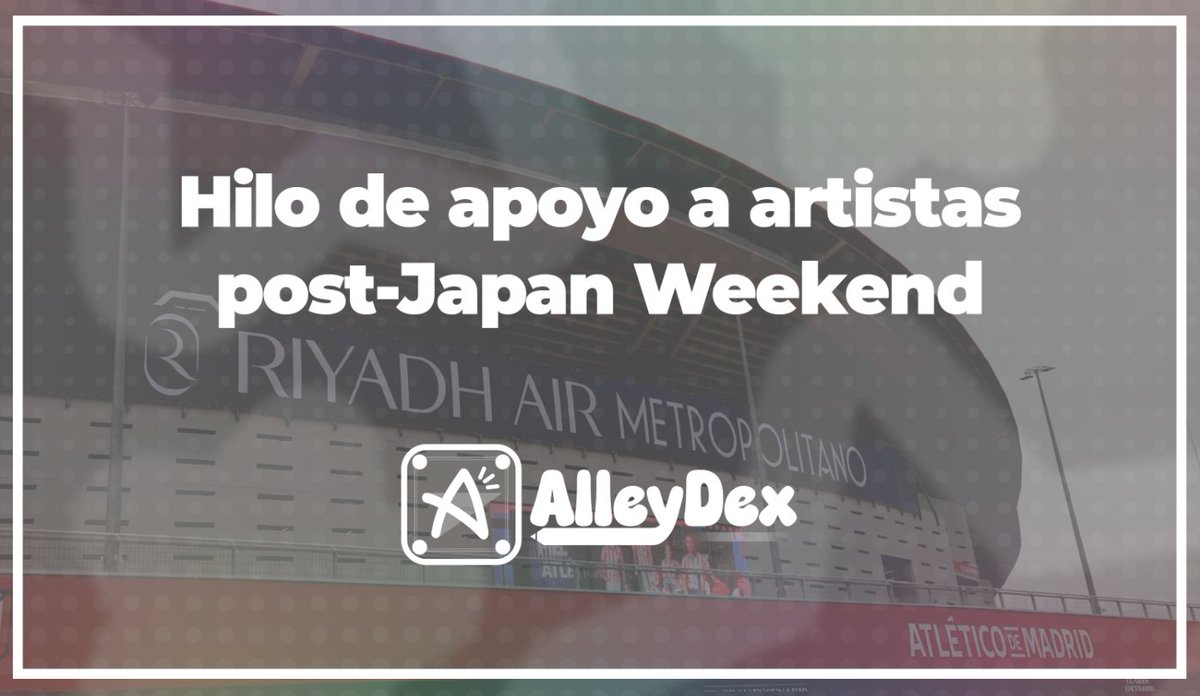Alleydex's tweet photo. ¿Habéis puesto stand en esta Japan Weekend de Madrid y habéis vuelto algo desanimados? 🫠

👇 ¡Compartid aquí abajo sin miedo vuestra tienda online, hoja de encargos y/o catálogo de un evento próximo!

Vuestro arte sigue siendo valioso y merece el mismo mérito fuera del evento 🫶 https://t.co/hfxqhhQYNF