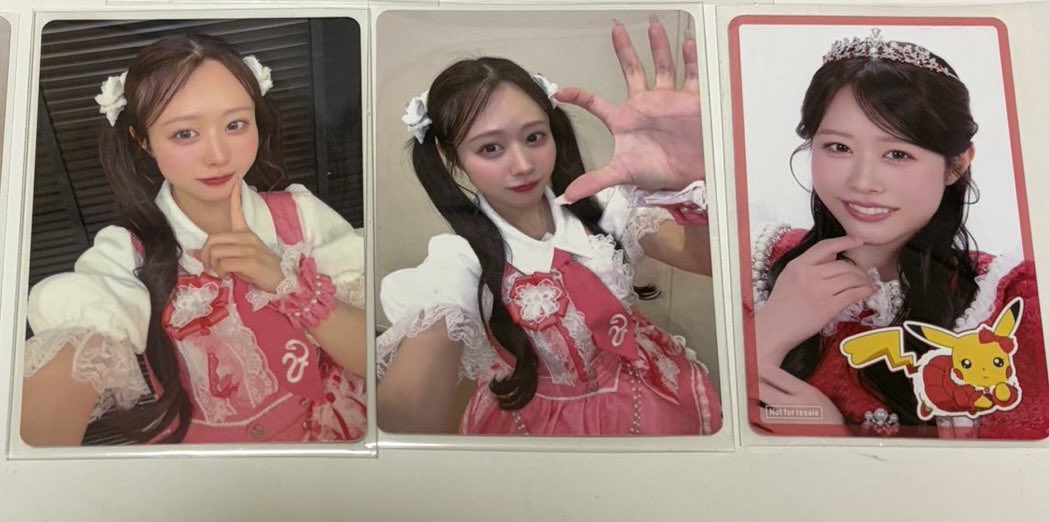 f9oi0t's tweet photo. @panappu_2830 お声かけありがとうございます。
ぱるたんカフェトレカ、増田クラゲ衣装が決まってしまいまして、それ以外でしたら交換可能です！
こちら丸したもの希望ですがいかがでしょうか？
ご検討よろしくお願いいたします。 https://t.co/6MhqSMXWgZ