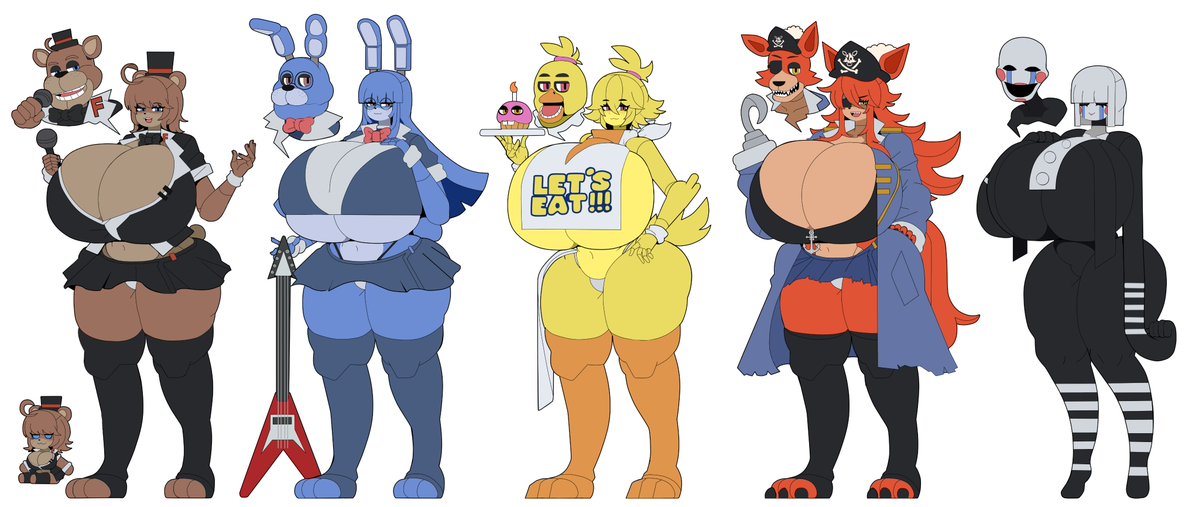 CasualDemo's tweet photo. FNAF Design https://t.co/roXZSoqCh1