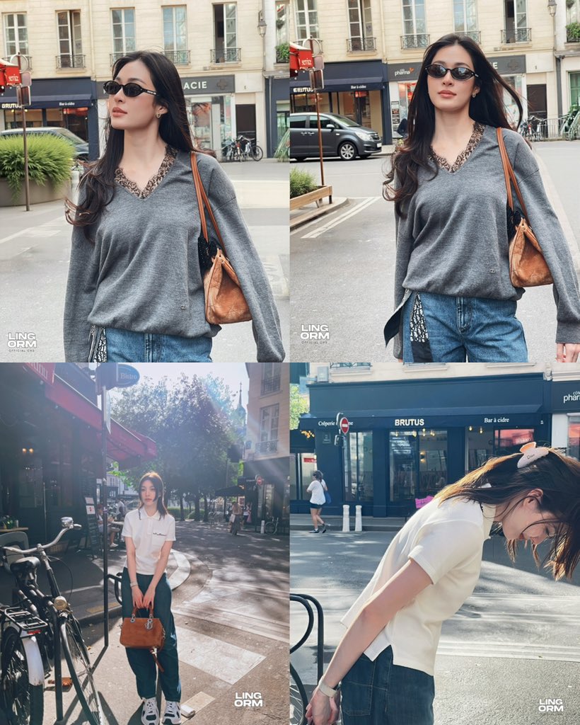 thaiupdate2021's tweet photo. Ling Ling Kwong and Orm Kornnaphat enjoy a beautiful day in Paris! 🗼 🇫🇷 

LINGORM FLY TO DIOR PFW
#LingOrmDiorAirportLook
#LinglingKwong #OrmKornnaphat
#LingOrm #Dior #DiorSummer27 #PFW
#thaiupdate2019 https://t.co/Lkx3zyOb4V