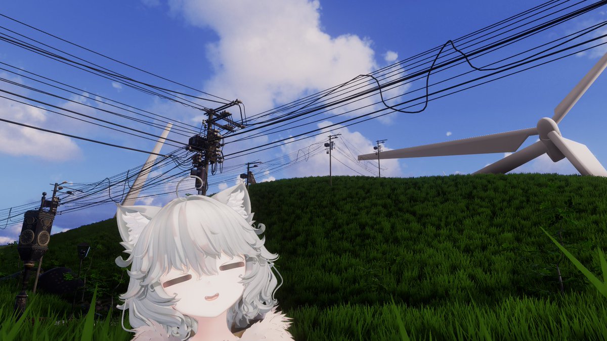 NeuMeMe's tweet photo. ケーブルがへにょとしていてよいワールドも　ありましたね https://t.co/HEDTRf8ujT
