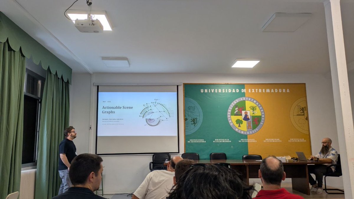 RoboLab_UEx's tweet photo. En Jarandilla de la Vera @descubreUEX @infouex celebramos el xx workshop on physical agent #waf2026  #robotica #ia https://t.co/rZGacxbOtH