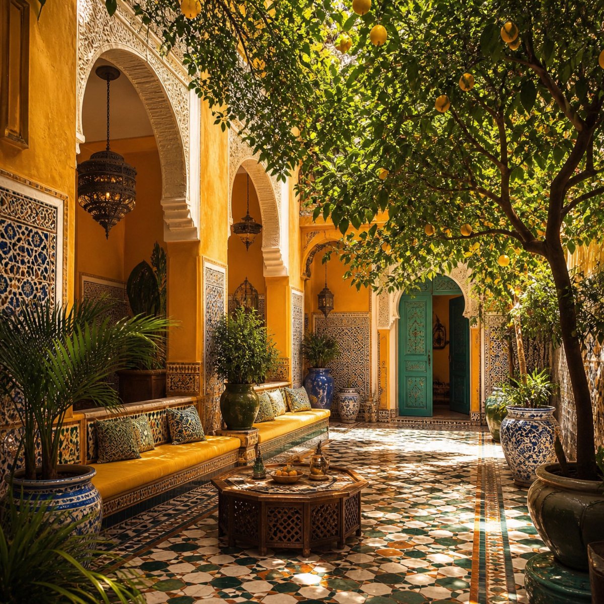 aseelswaid9's tweet photo. One of my works, Moroccan house architecture https://t.co/RNGTA2kGBG