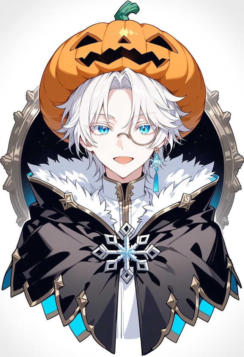 ramu_iriam's tweet photo. 10月はハロウィンということを忘れていて新立ち絵を制服にしてしまった...
とゆことで俺のミスなんでお先にハロウィン衣装をお見せしまーす！わんちゃん気がつけばハロウィン限定立ち絵も作ります！ https://t.co/pwDAqnb6oW