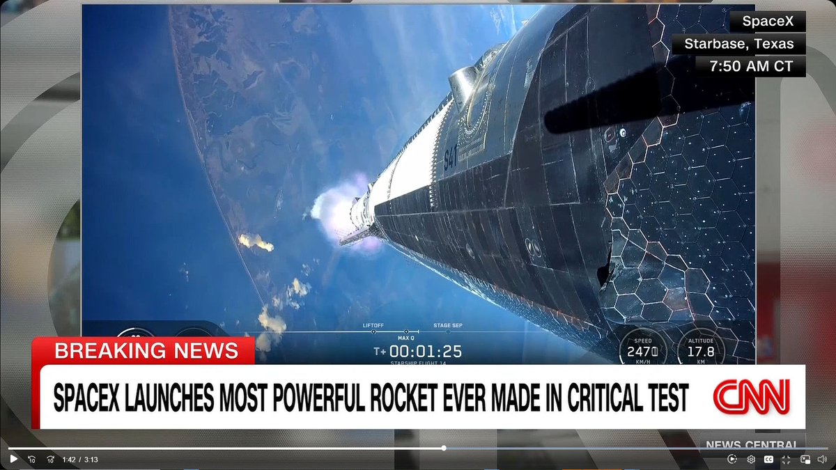 SWBRAITHWAITE_X's tweet photo. Look At That Hole

Watch SpaceX’s Starship lift off on unprecedented test https://t.co/CB6I8Z89Z3 https://t.co/8XO2iQx76y