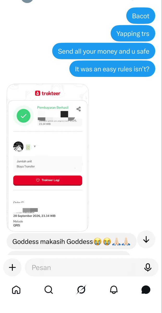 GoddesSabine's tweet photo. Look how he desperately spends all his money on us <3 @CASHMASTERDZL 

Even though it's still not enough to pay for our date yesterday, yuck. https://t.co/Jce3EVb6Wr