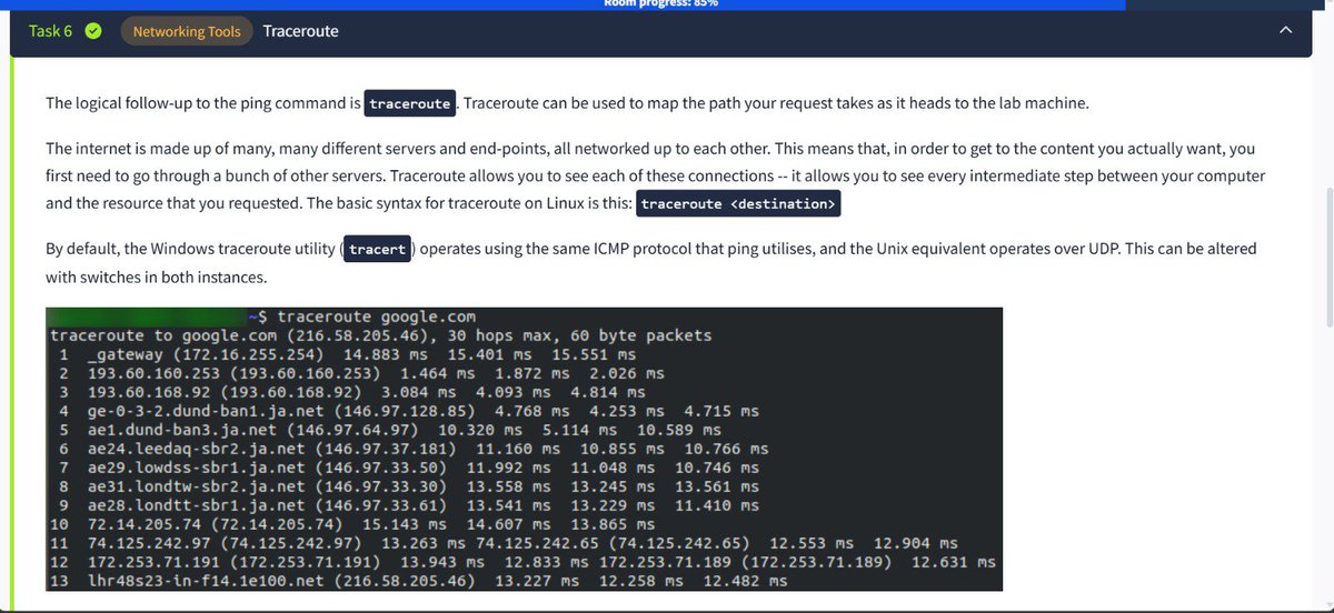 _justtdora's tweet photo. Day 8/60 🔐

Today, I learnt about networking. 

3 things I learned:
• What IP addresses are and how they identify devices.
• How WHOIS can be used to find information about a domain.
• How data is transferred between devices across a network.

@the_cyberforge
#DoraLearnsCyber https://t.co/l8kfE8GaQX