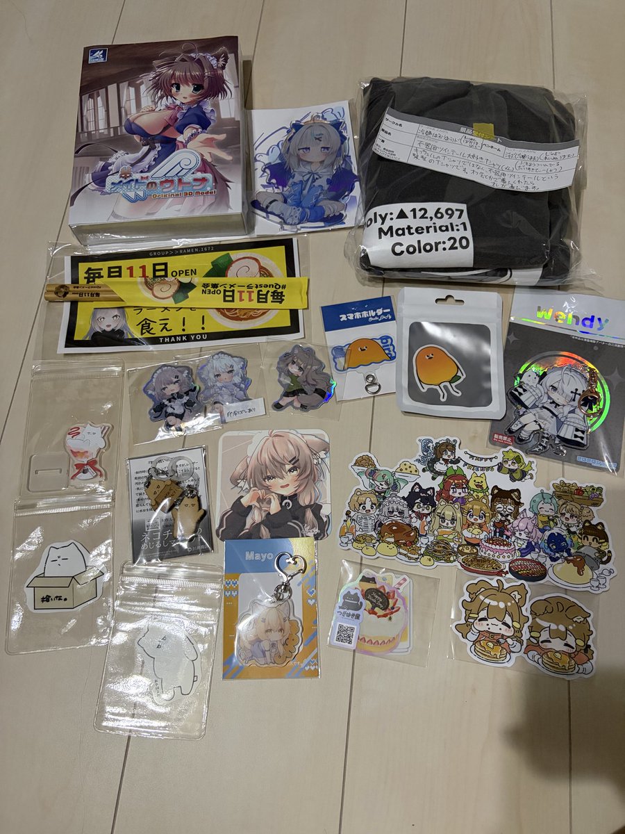 Aineko822's tweet photo. くりえいてぃ部戦利品‼️
じゃんけん大会が熱かったヽ(≧▽≦)/ヤター！ https://t.co/Uhk7P5rVO0