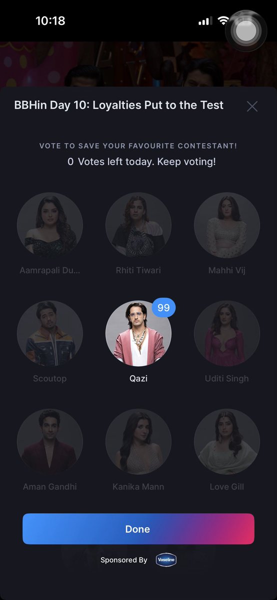 inomentll's tweet photo. First thing before 12 am vote for #QaziTouqeer maximum from all mobile numbers. Login from all your friends and families mobile numbers and cast votes..
Keep the logged in numbers again for re voting after 12 am.

This is high priority we need to make sure he is highest voted.
#QaziTouqeer #BB20 #BiggBoss20