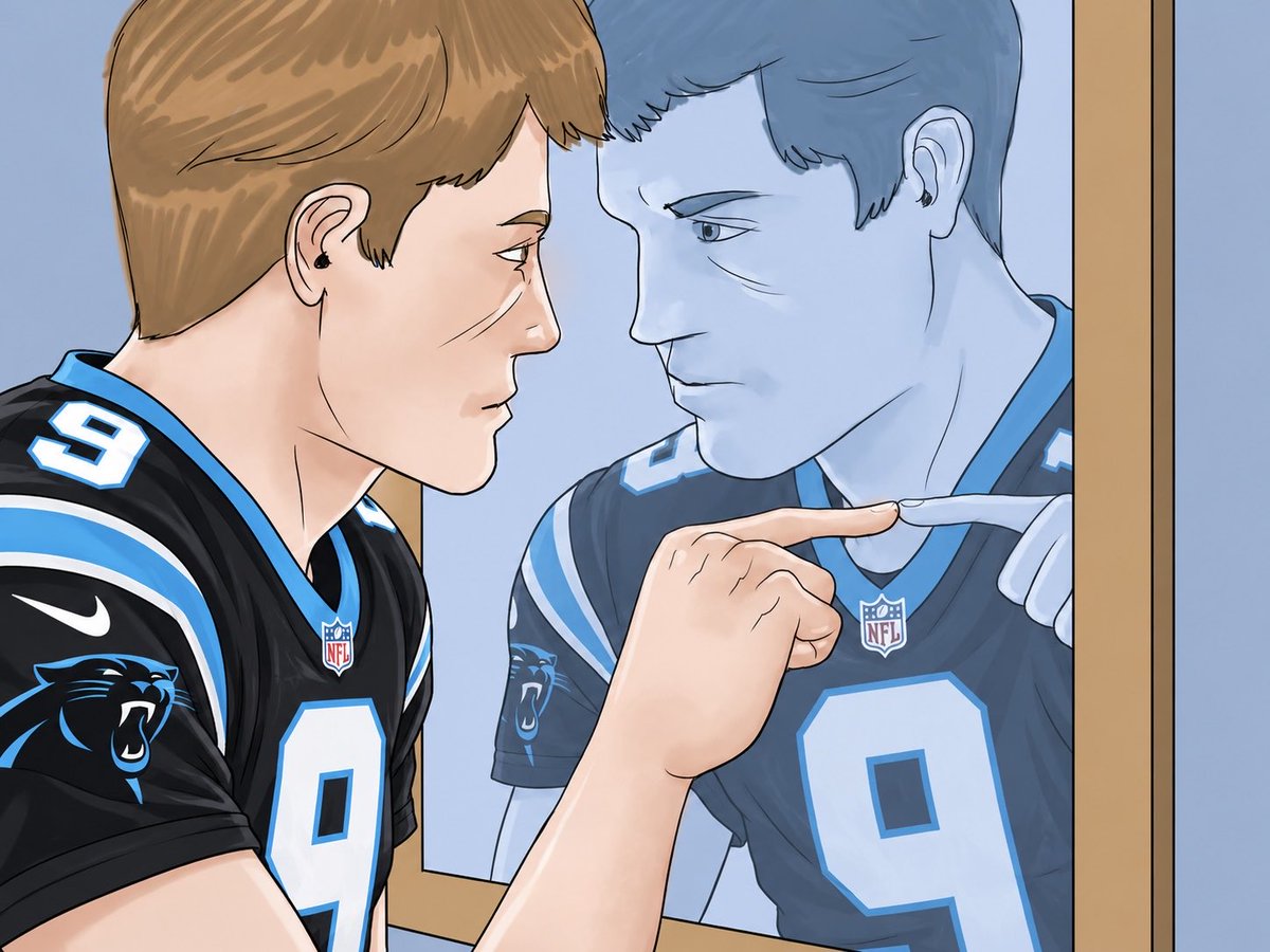 KingBall910's tweet photo. RT @avl_mike: “You will not the Panthers dictate your happiness.” https://t.co/WEFTMvzgFH