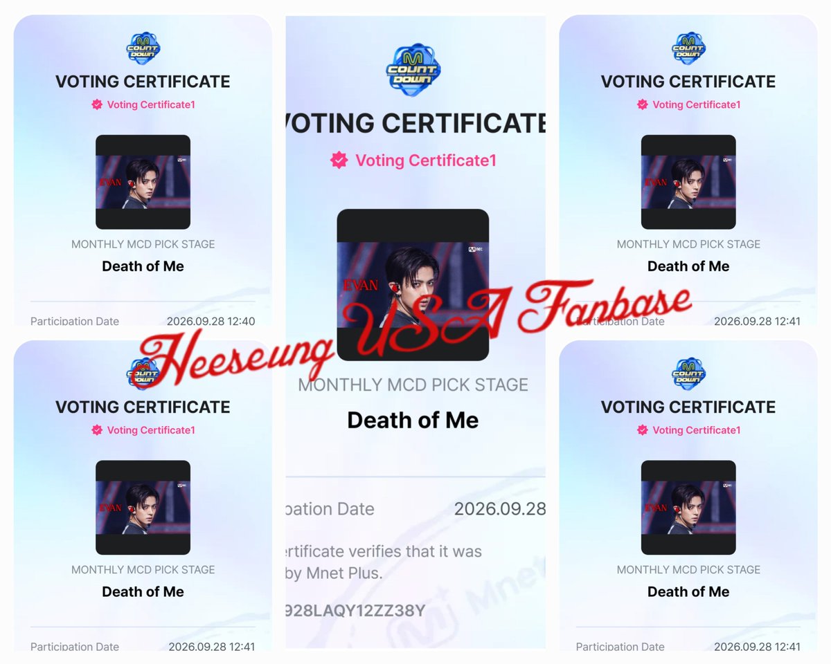 HeeseungUSA's tweet photo. ‼️Calling all who love Heeseung/EVAN, please cast your 5 votes on Mnet Plus RIGHT NOW‼️

One day only⚡1st place artist will become eligible for 2026 MAMA AWARDS nomination!
👉https://t.co/QthrCxoPAf

📅 Voting period : September 29, 2026 (Tue) 00:00 - 23:59ㅣKST

#EVAN #에반 
#HEESEUNG #희승 #李羲承 #ヒスン 
@h_evva_n @evan_officialJP