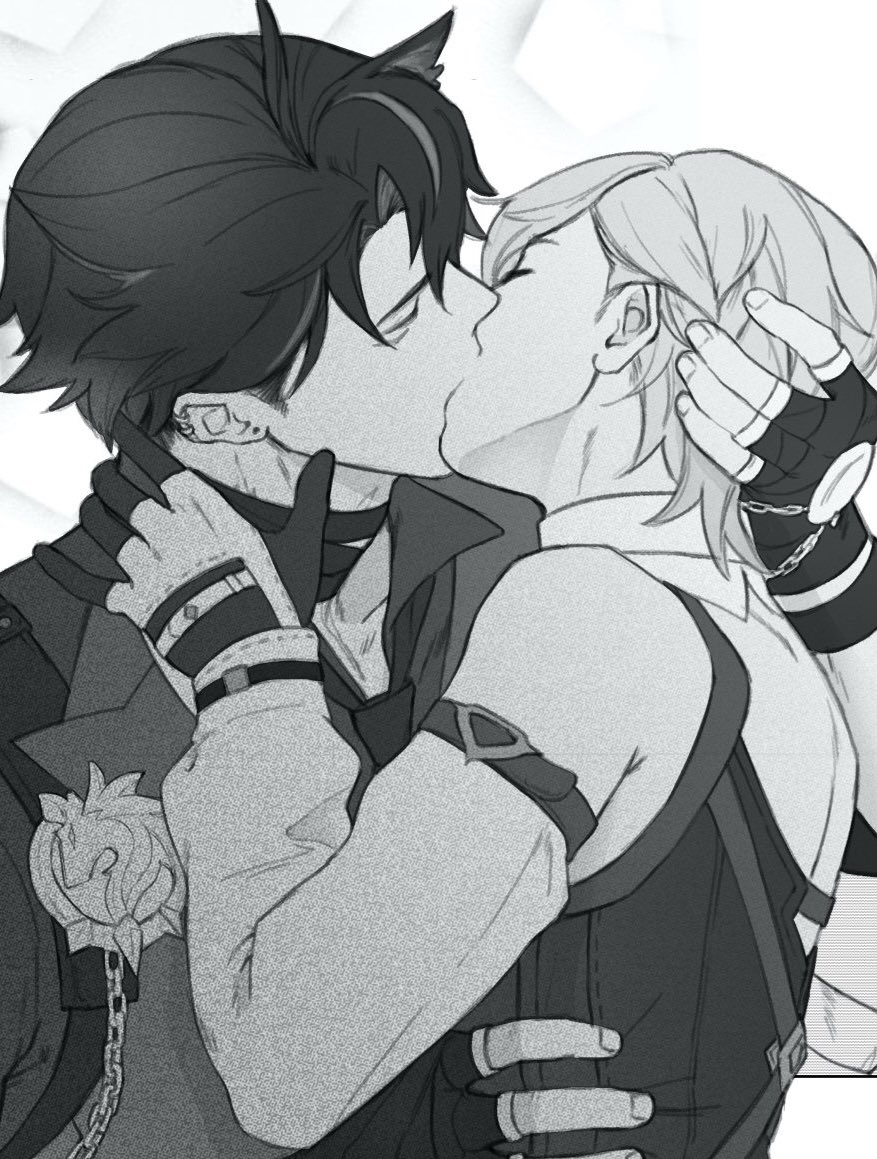 anpanroll's tweet photo. my first and latest wrioney kiss 👨‍❤️‍💋‍👨 https://t.co/hrv6j0vVDO