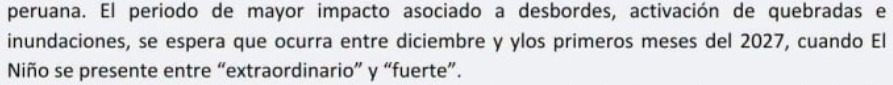 ChullenFlavio's tweet photo. @ClimaciudadLima Último comunicado de @Senamhiperu https://t.co/Y4Urf0J2v3