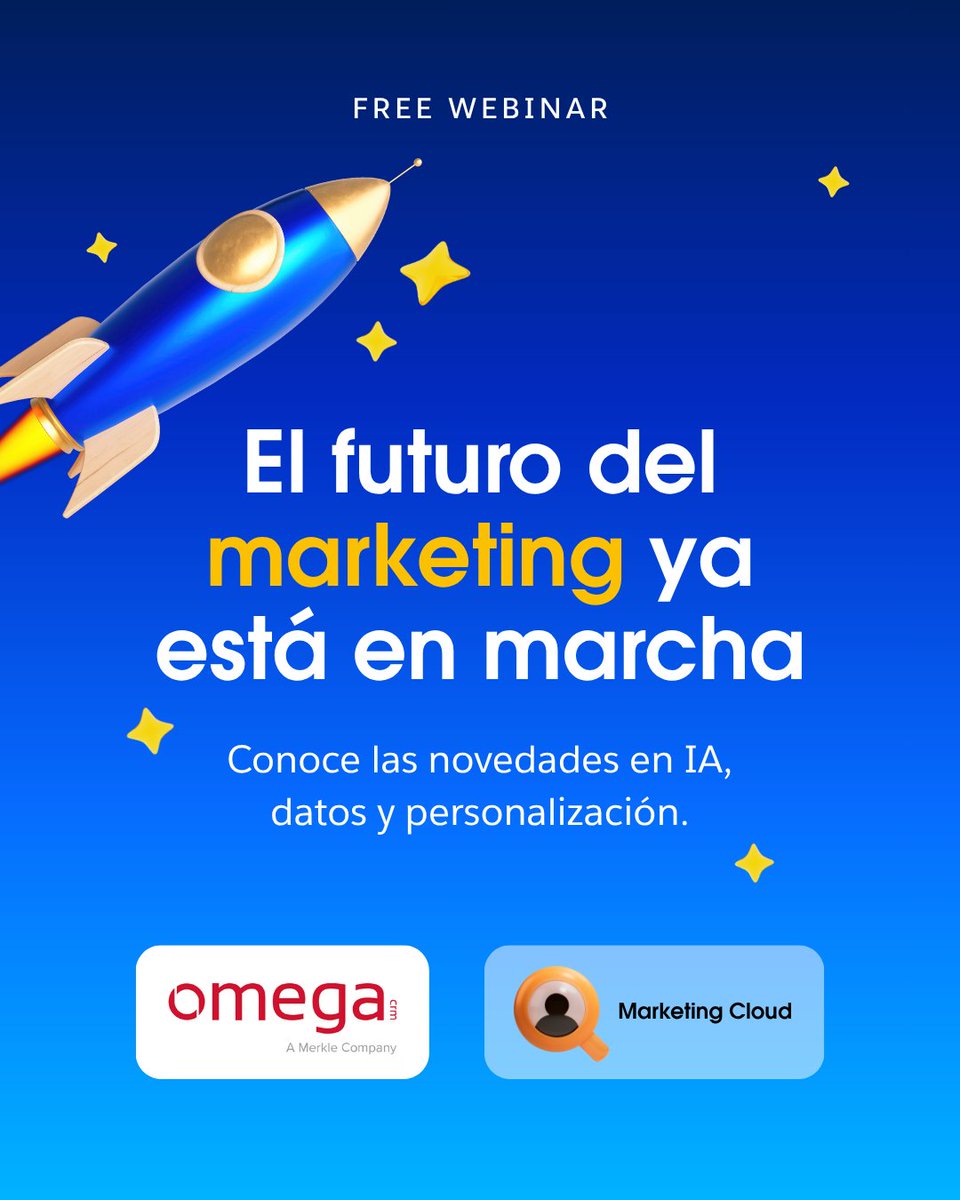 SalesforceES's tweet photo. 🚀 Mantén tu estrategia de marketing un paso por delante.

Descubre las principales novedades de Marketing Cloud Summer '26 y cómo aprovechar la IA, los datos y la personalización para impulsar tus campañas.

🎥 Míralo ahora 👉 https://t.co/7RexNI9Atf

#MarketingCloud #Salesforce https://t.co/EubLy3PZAY