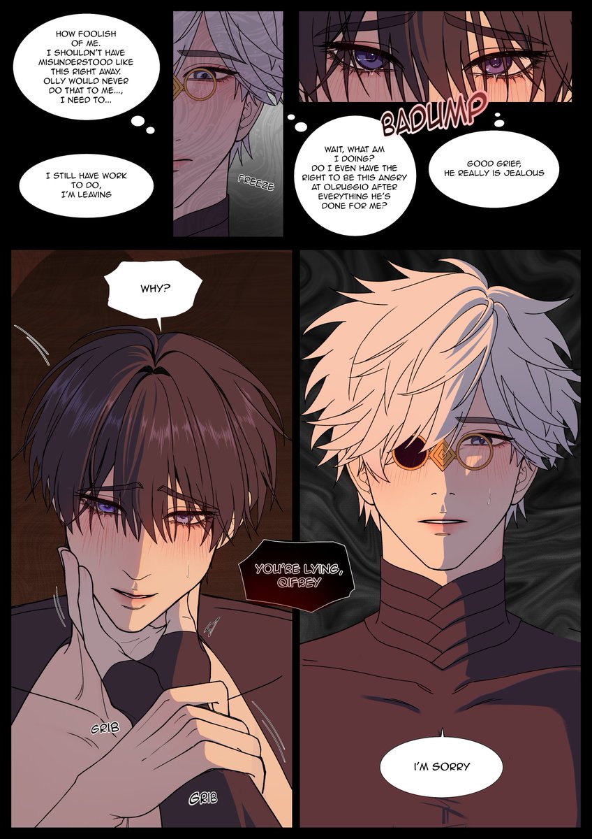 bpc4t24592's tweet photo. The next part: (they were young) 
5/10  
Right → left
#Olruggio x #Qifrey  #orufrey #witchhatatelier 
🔞 Full ver: https://t.co/TxywhU1dWj https://t.co/u3LN2ykaC1
