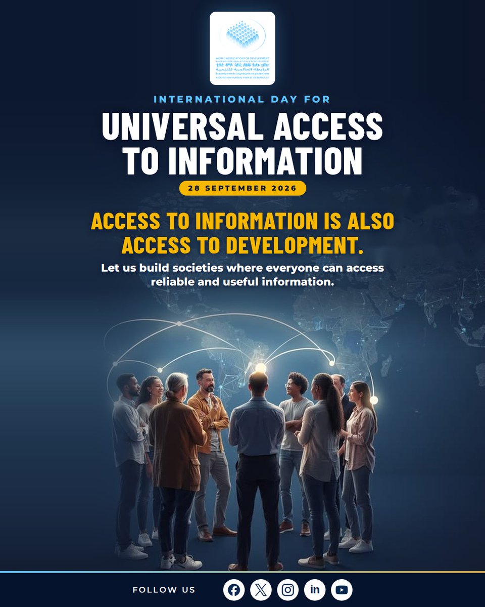 AMD_world15's tweet photo. International Day of Information

Information shapes our understanding of the world and influences our decisions.

Before believing.
Before sharing.
Let’s verify.

Reliable information contributes to a better-informed society and more responsible development.
#AMD #Information https://t.co/qOMLcaghxx
