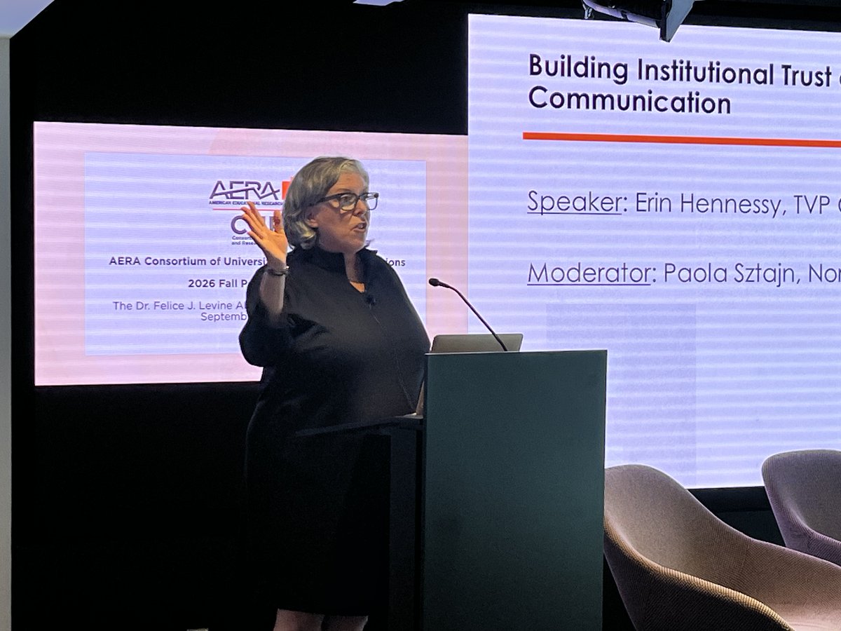 AERA_EdResearch's tweet photo. We've kicked off the 2026 Fall Policy Conference for AERA-CURI! This morning began with conversations on Department of Education interagency agreements, IES priorities and opportunities, and building institutional trust through strategic communication. https://t.co/CrucoKTB9F
