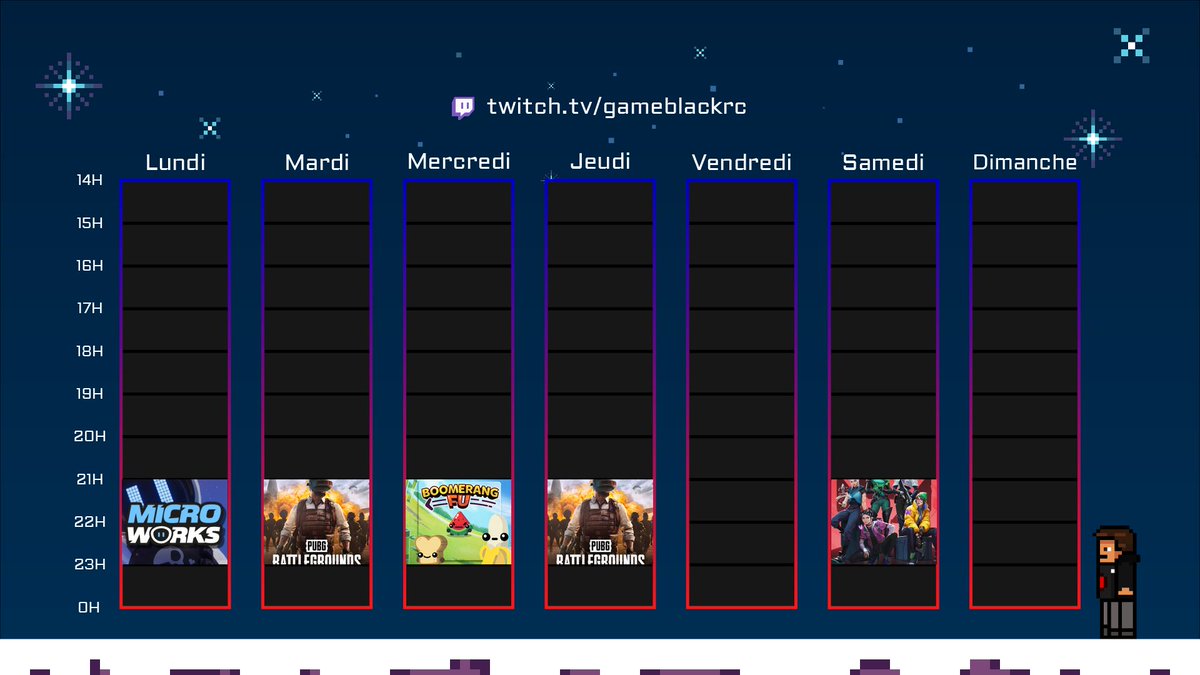 GameBlackYT2's tweet photo. Planning du 28/09/2026 au 04/10/2026 :

Comme j'ai dit, à partir de cette semaine les plannings changent ! On commence à train les LGTS (tournoi multigaming) ce soir !
Il y aura quand même une pause ce week-end avec du Valorant samedi et surement du Minecraft Dungeon 2 dimanche ! https://t.co/Z71F3wPMwA