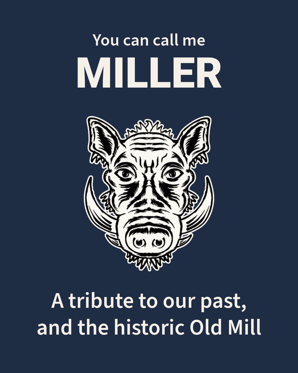 TheHogWallow's tweet photo. We had an amazing response to our Name the Hog contest! Picking a name was not easy. Hundreds of you dropped a name in the box or scanned in online — some entries were sentimental, and some were downright naughty (we got a good laugh, no regrets). 

So, please welcome Miller! 
Kitty-corner from the bar sits the old mill ruin — one of the last pieces of the canyon's working history. Miller's a nod to the folks who worked this canyon back when it ran on lumber, not lager — this place was their bunkhouse long before it was ever a bar.

And now for the prizes!  Lauren M. is our random drawing winner.

And to Skyler B. — you didn't actually choose Miller, but you led us down the path, and that's worth a tote of its own. Thank you for the nudge.

New logo, new face, same Hog Wallow — always moving forward, never forgetting where we came from.

#NameOurHog #StillWallowin #HogWallowPub