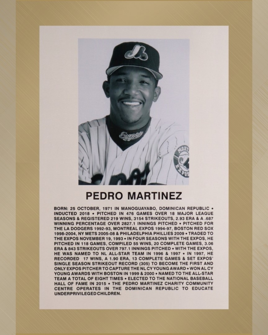 CDNBaseballHOF's tweet photo. Hall of Famer Pedro Martinez was born on October 25, 1971.
It was his 1997 season that was one for the ages. In the midst of the steroid era, when offensive numbers were exploding, Martinez posted a 17-8 record and led the league with a 1.90 ERA. He also topped NL pitchers in complete games (13) and WAR (9.0) and his 305 strikeouts set a single-season franchise record. As a result, he became the first and only Expos pitcher to win the National League Cy Young Award.

Hall of Famer Phil Marchildon was born on October 25, 1913 in Penetanguishene, Ontario. In all, Marchildon won 68 big league games and completed 82 of his 162 major league starts.

Hall of Famer Jack Kent Cooke was born on October 25, 1912 in Hamilton, Ontario.
Under his flamboyant reign, the club drew more than 3.3 million fans to Maple Leaf Stadium from 1951 to 1963. Creative and sometimes off-the-wall, Cooke’s promotions made attending a game in Toronto an event.