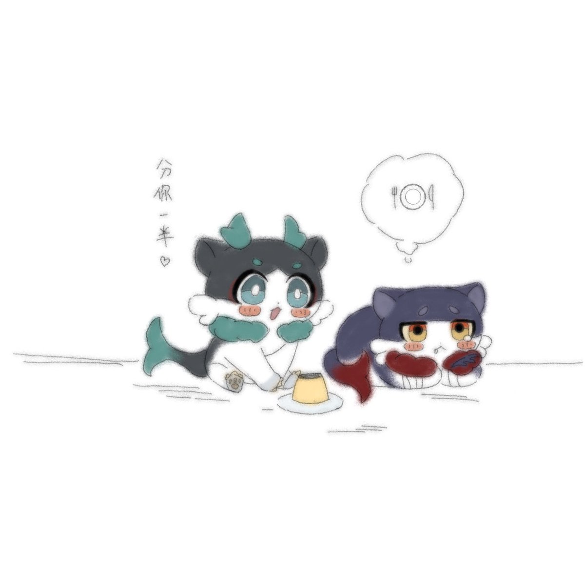 nanolty's tweet photo. 弱小可怜无助但能吃 https://t.co/wkqFP8suSi