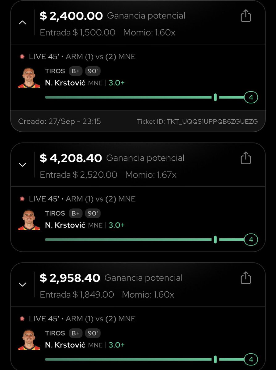 BernardoPicks's tweet photo. Nuestro muchacho Krstovic nos hace cobrar una collab más con @AguilaPick ✅✅✅

Sin duda el MVP de FECHA FIFA 🔥🔥 https://t.co/exBXpWR919