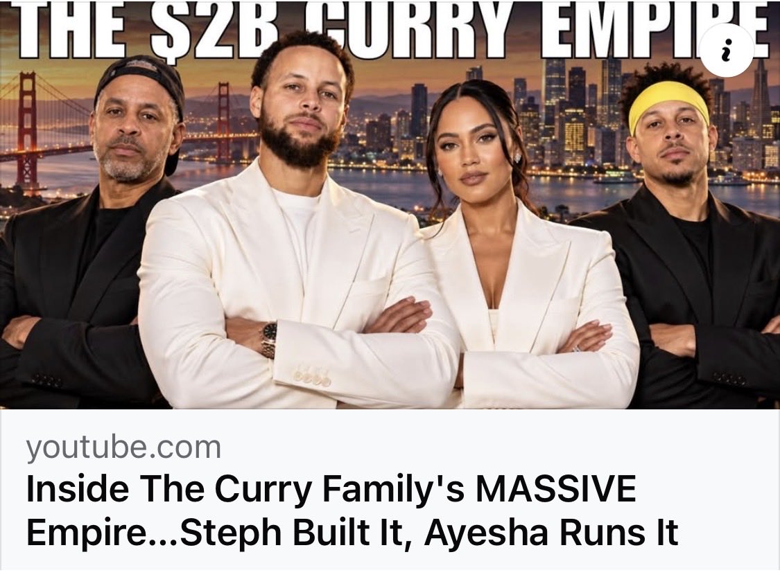 YOUNGFRESHHH's tweet photo. Good Afternoon 🌎 Its Motivation Monday! Part 3
Inside The Curry Family's MASSIVE Empire!…. Steph Built It, Ayesha Runs It!…. 🗣️😎🤍🎹💍🥰💯🧠📚💰🏎️🏦🚁🛫💪🏿✔️ In JESUS CHRIST Name Right Now Amen ❗️
🚩 https://t.co/mf846J4wPJ
#God1st #JesusChrist #PowerOfTheHolySpirit https://t.co/4VIf7db5QX