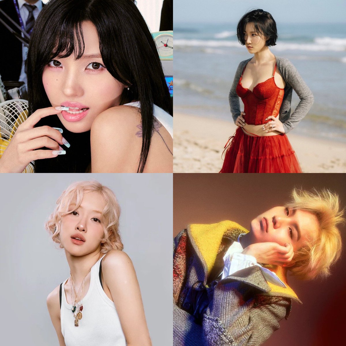 kchartsmaster's tweet photo. Only K-pop Idols to achieve a Perfect All-Kill as a soloist and with their group in history:

SOYEON (i-dle) 🆕
ROSÉ (BLACKPINK) 
SUGA (BTS)
G-DRAGON (BIGBANG)
HWASA (MAMAMOO)
Park Bom (2NE1)
SUNMI (Wonder Girls)
SOYOU (SISTAR) https://t.co/yMSeHgTmaX
