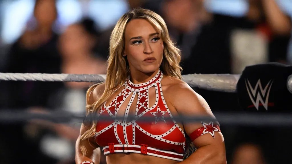 WWECrave's tweet photo. Triple H was recently asked about Jordynne Grace’s status on the main roster:

"Who chi?" https://t.co/iEkDpZqaaa