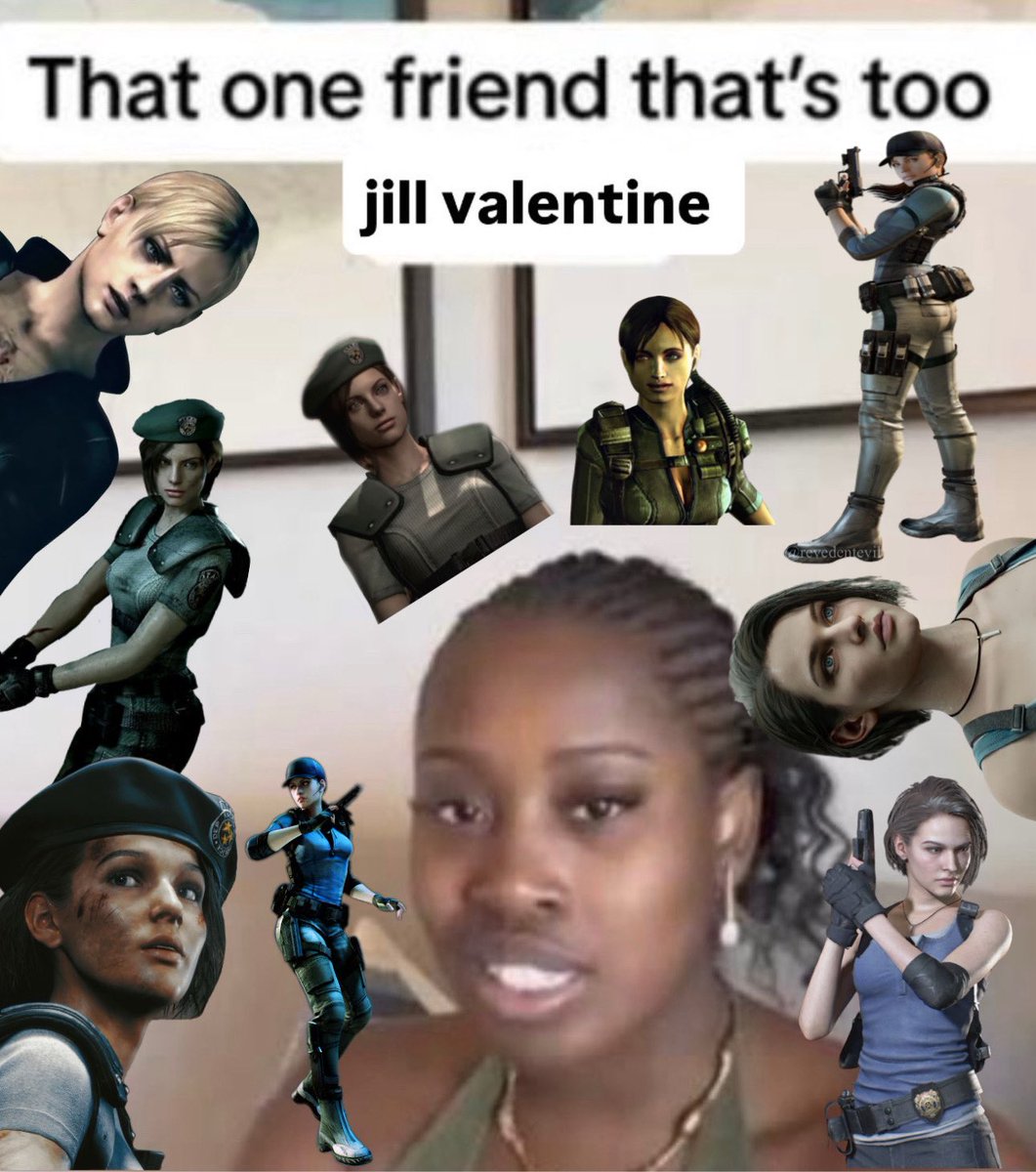 revedentevil's tweet photo. i’m at a very jill valentine time in my life https://t.co/l0AEm6VVkE