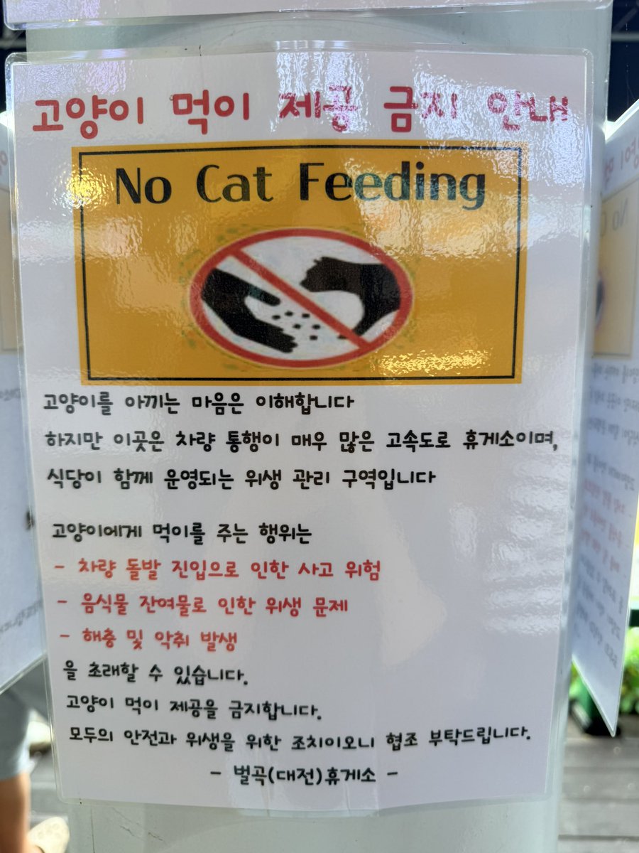 cherrypeach0318's tweet photo. 연휴에 벌곡 휴게소에 들렸는데
노랑이가 북적이는 사람들 틈 사이에 누워서 궁팡도 당연하게 받고 있길래 휴게소에 있는 아이 인줄 알았는데,
10월 15일까지 입양희망자 없으면 이동조치를 한다고 하네..
아이가 좋은 가족 만날 수 있더록 많은 사람들이 봐주셨으면😢 https://t.co/8CHdphe9cV