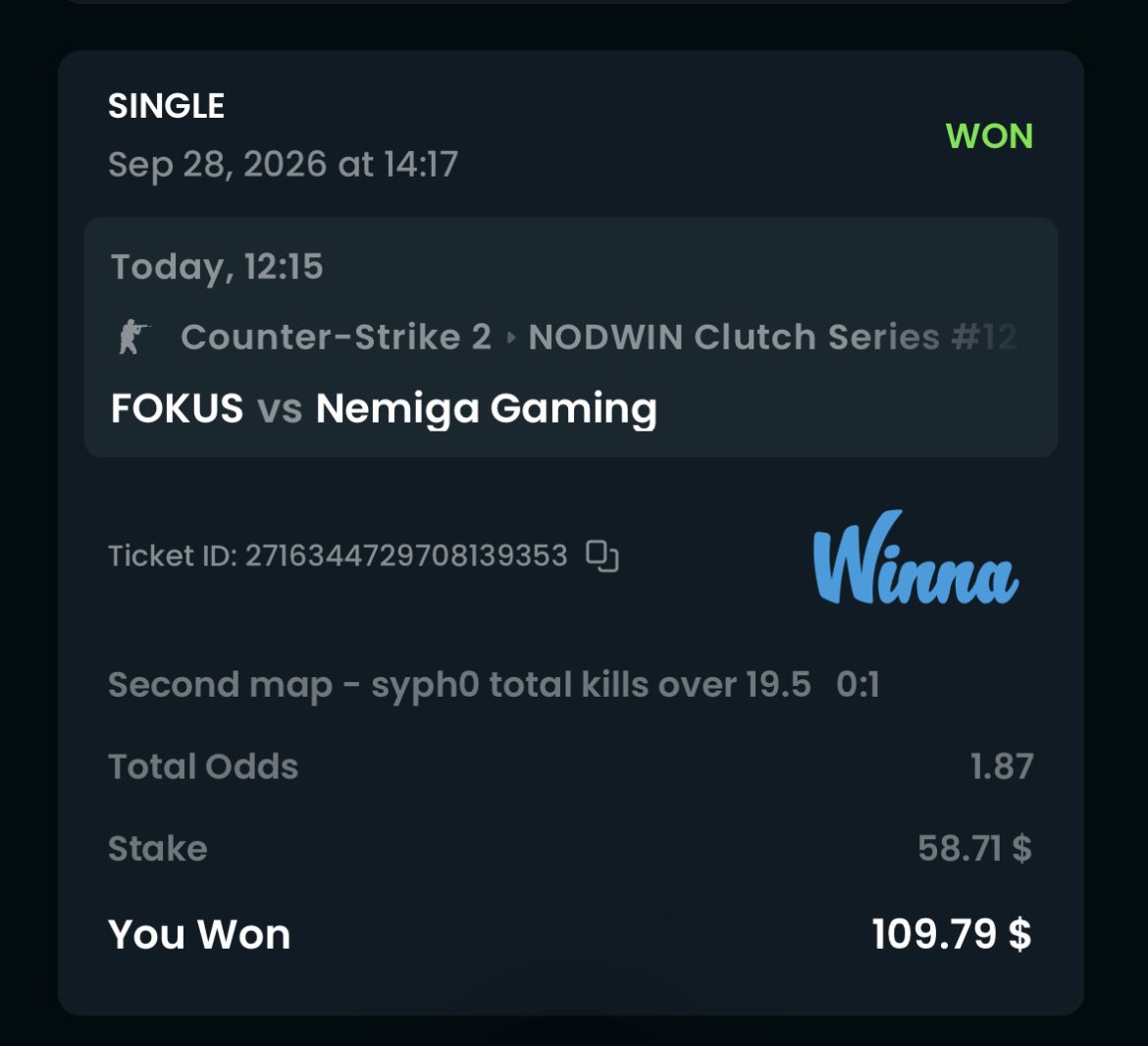 Qkksqe's tweet photo. @Streaking_ @Winna Some nice wins and brutal last round L https://t.co/MPAsTaOgUm