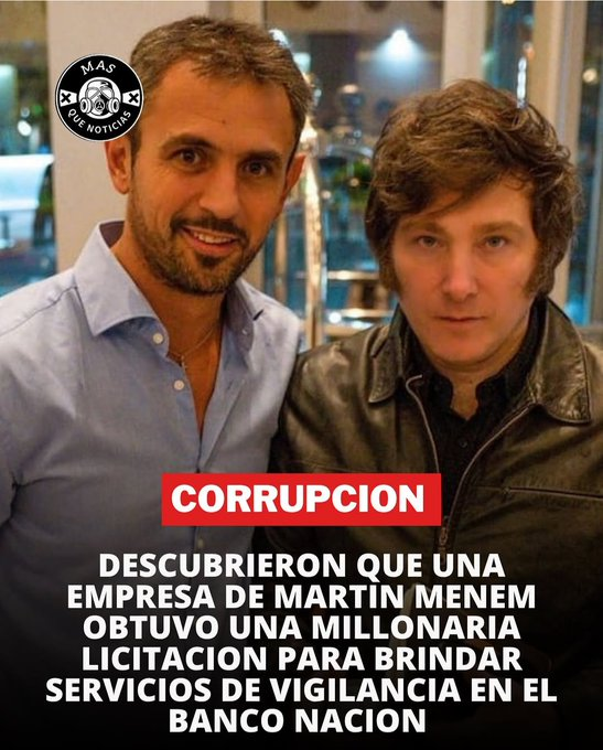 Renata350698471's tweet photo. La casta Menen,son todos cortados por la misma tijera. Uno de ellos está en el congreso  desde 1984.Elpadre de este cobra 41 mill de💲 de jubilación+retroactivo que el P.Judicial habilitó y supera los 1.500 mill de pesos.Porque el Anses dejó vencer los plazos de apelación. https://t.co/3opamqWyru