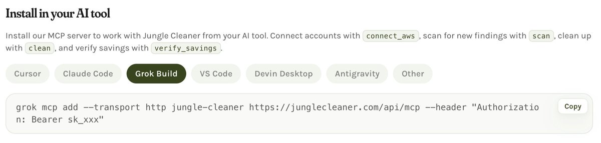 JungleCleaner tweet picture
