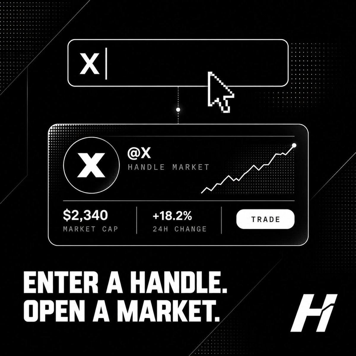 handleitonX's tweet photo. It's as simple as entering a X handle and clicking launch.

The global x markets will be handled.

https://t.co/xXiOZlFR9e https://t.co/qRaQNxUTte