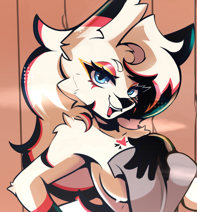 Zefuray's tweet photo. The only thing that stayed  the same were the details of the hair lmao https://t.co/x4B7YGlFFz