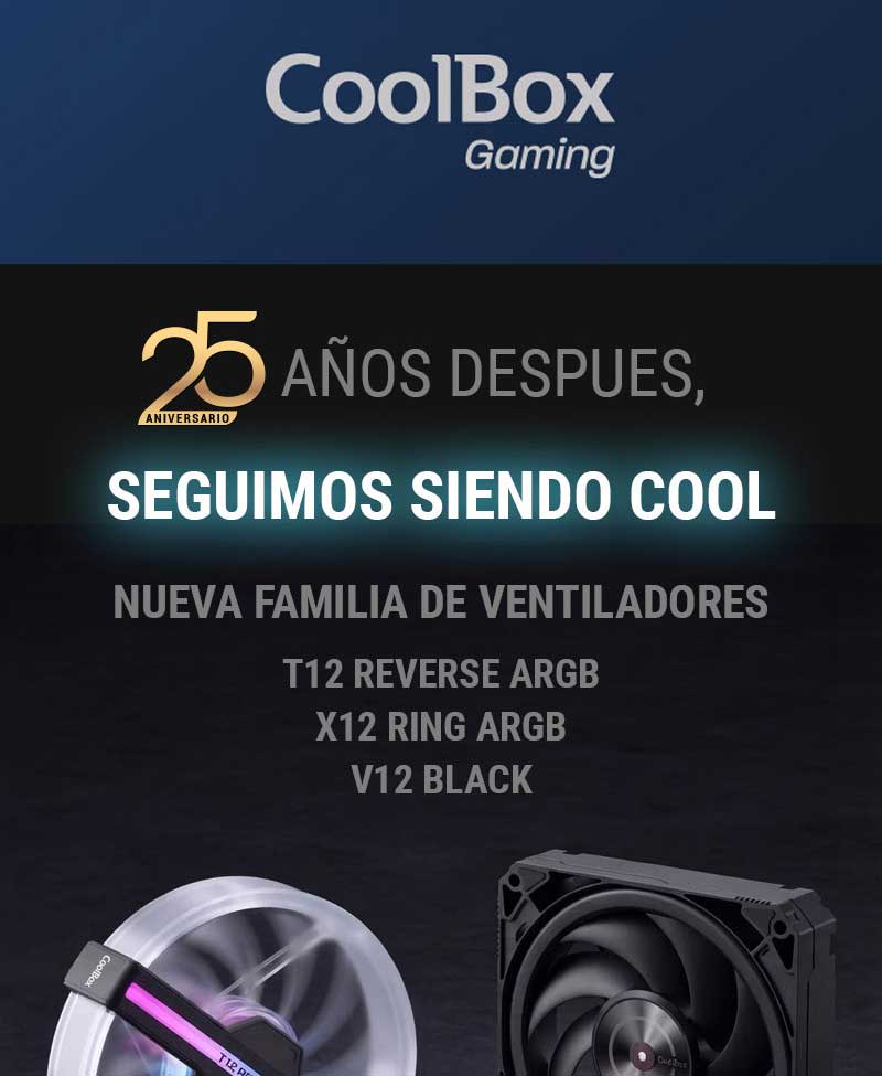 expogaming_sp's tweet photo. Nueva familia de ventiladores #gaming de @CoolBox_es https://t.co/TC1o8vVrps #retweet #twitter #fans #tweet #retweetfollow #TrendingNow #Trending #TrendingNow #topventas #preciosdereferencia #News https://t.co/4kafmhwsWK